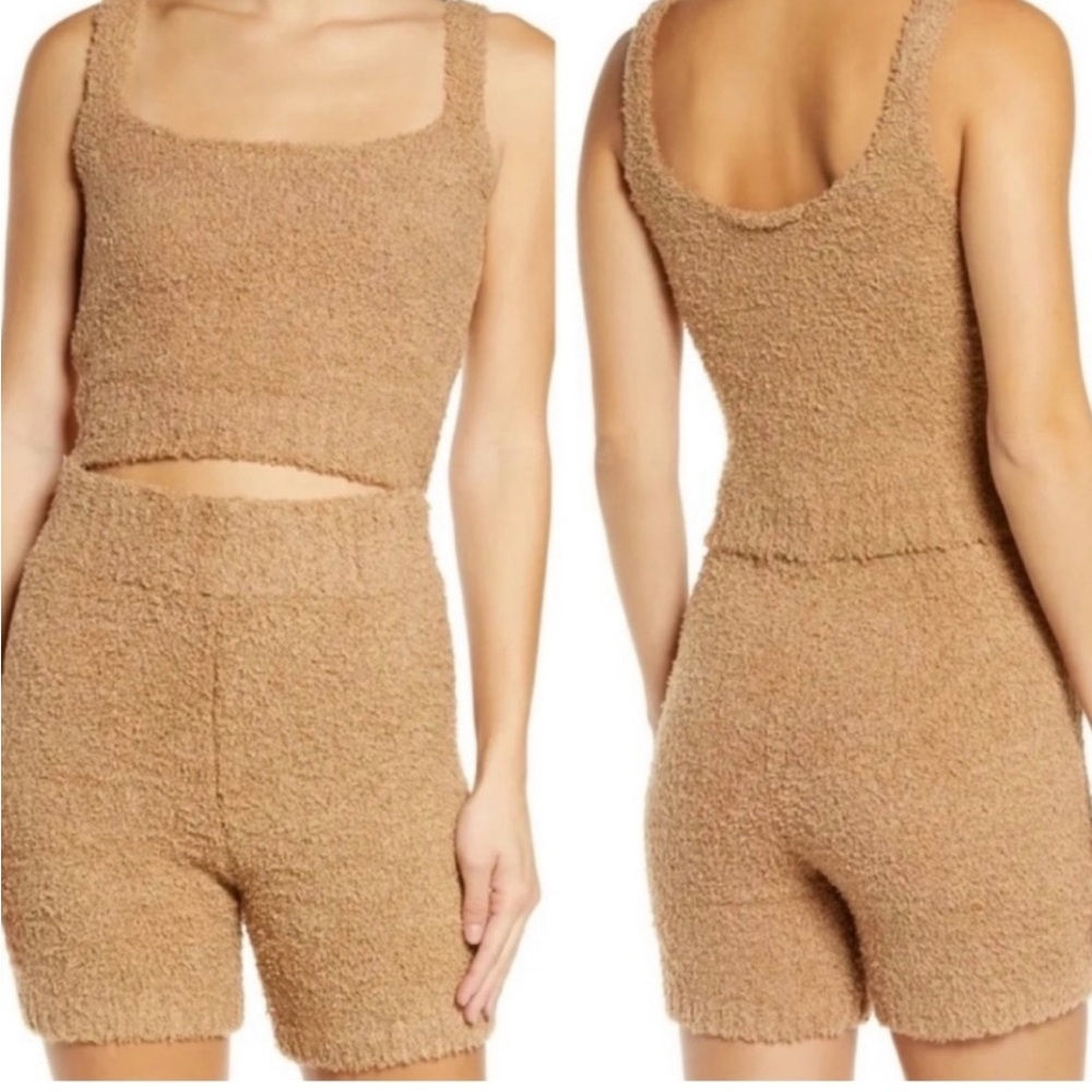 Skims Cozy Shorts Set
